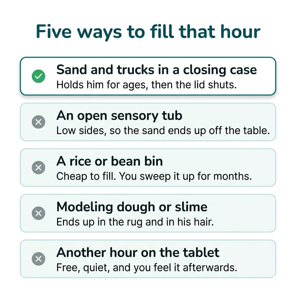 Sensory bin